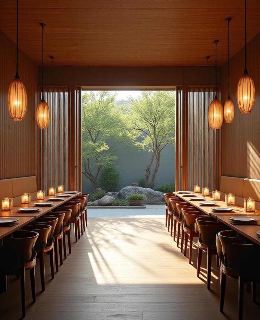 Eaves & Spicesの洗練されたダイニングルーム